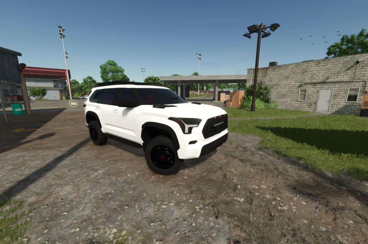 Автомобіль TOYOTA SEQUOIA TRD PRO 2023 для Farming Simulator 25