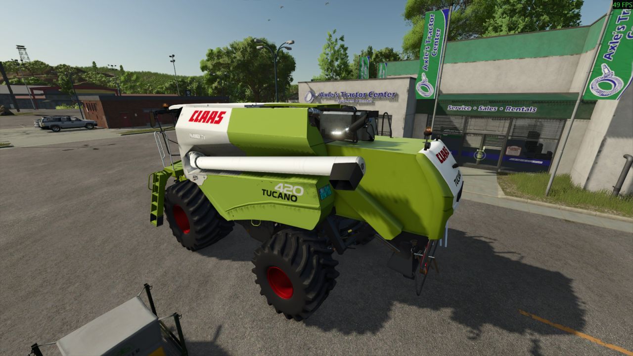 Комбайн Claas Tucano 420 Edit для Farming Simulator 25