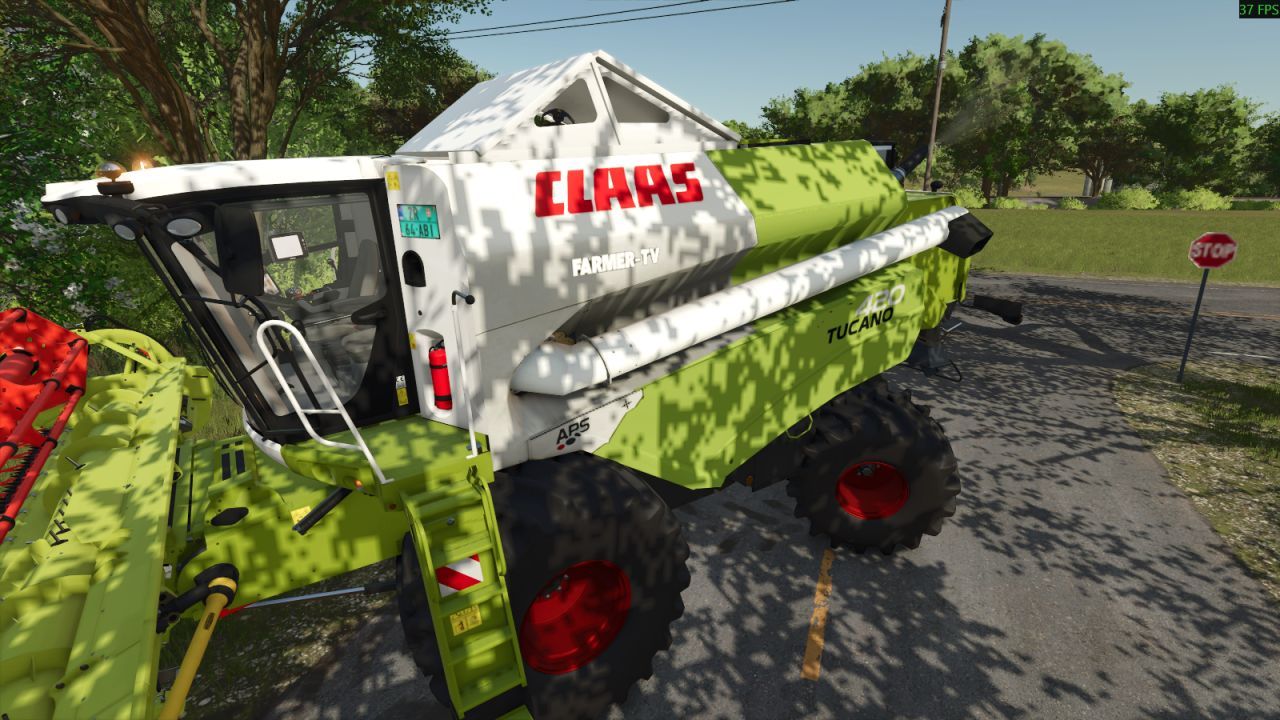 Комбайн Claas Tucano 420 Edit для Farming Simulator 25