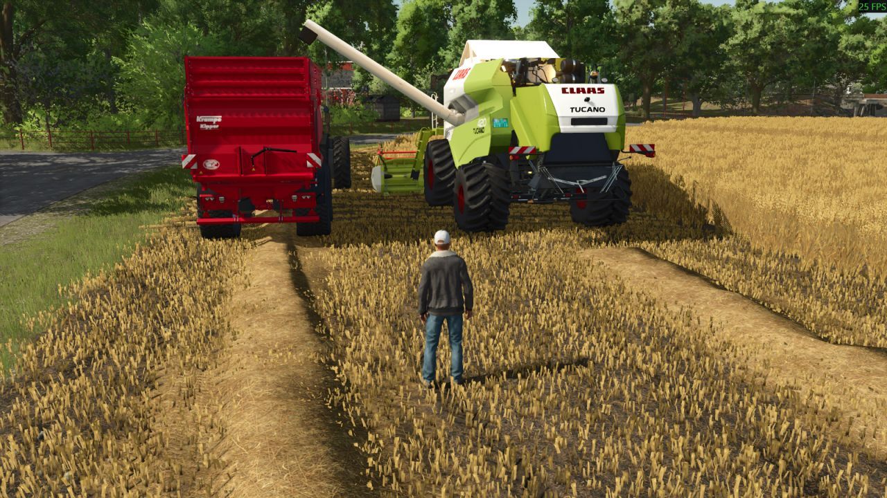 Комбайн Claas Tucano 420 Edit для Farming Simulator 25