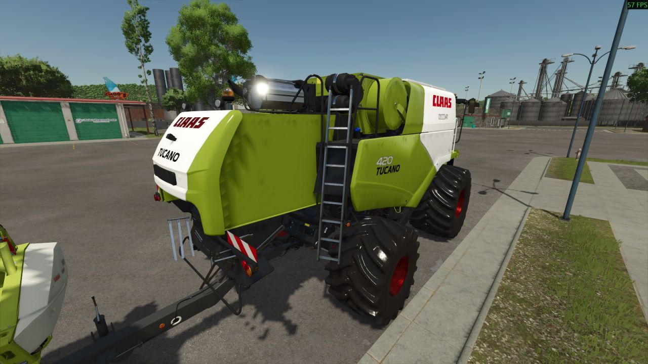 Комбайн Claas Tucano 420 Edit для Farming Simulator 25