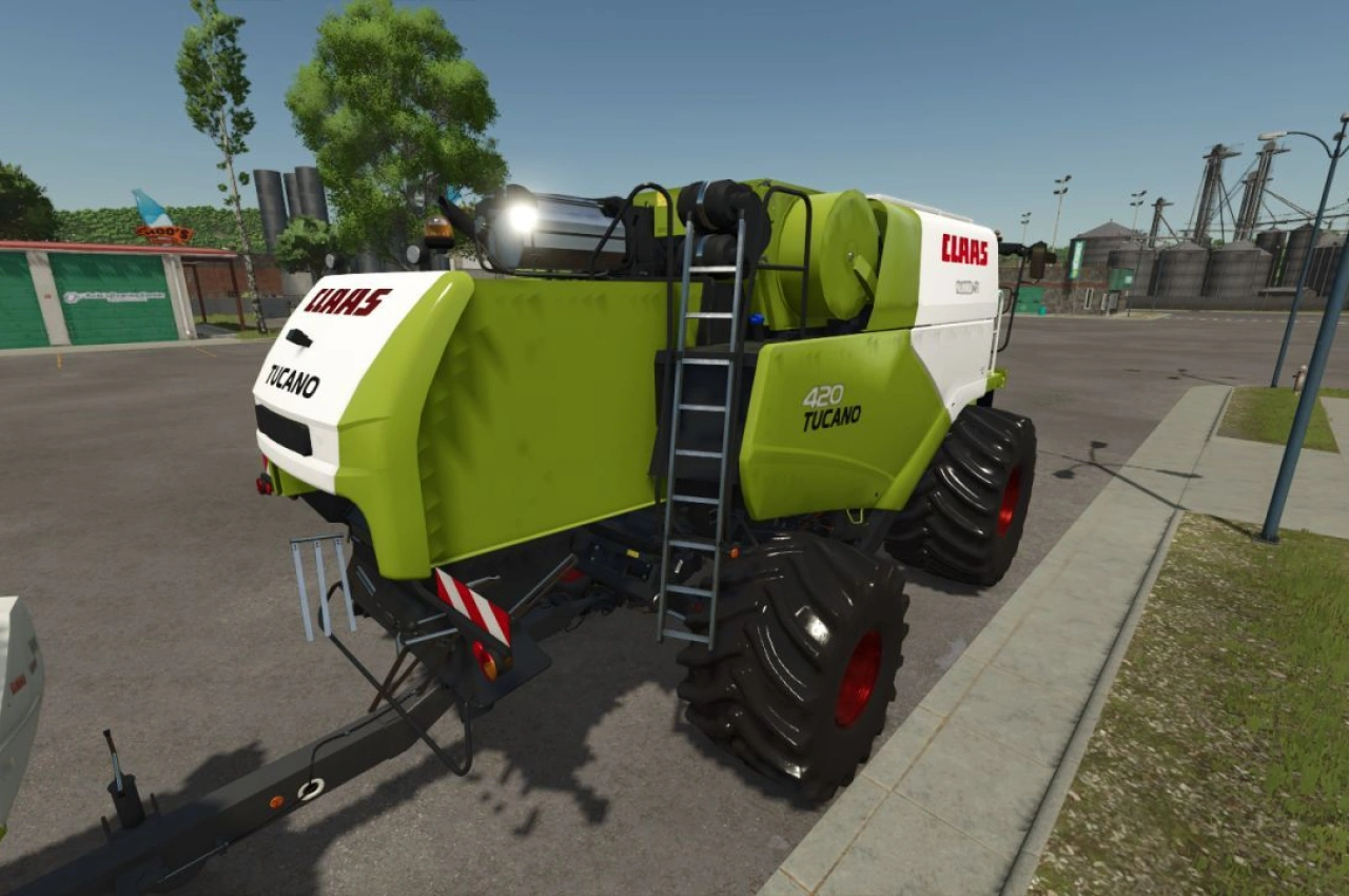 Комбайн Claas Tucano 420 Edit для Farming Simulator 25