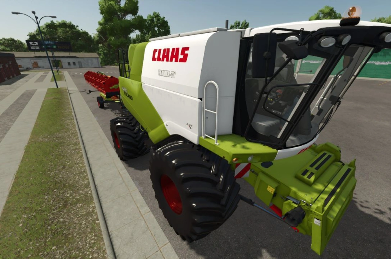 Комбайн Claas Tucano 420 Edit для Farming Simulator 25