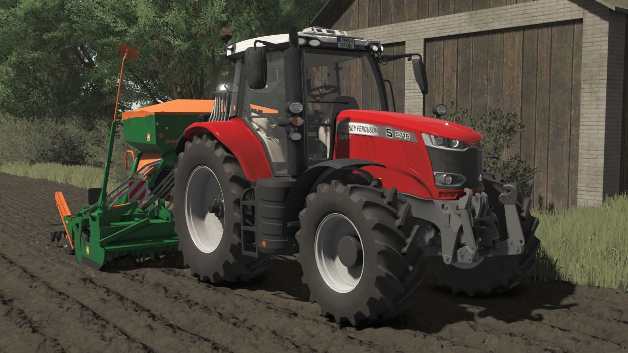 Traktor Massey Ferguson 6700S do Farming Simulator 25