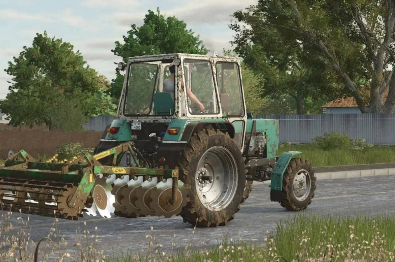 Дискова борона DAN 2.5 Premium для Farming Simulator 25