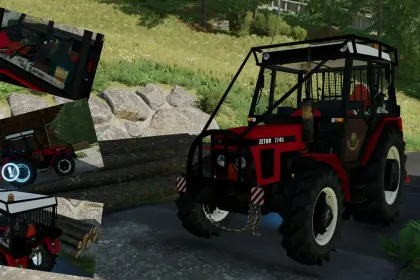 Traktor Zetor 7745 Forest Edition do Farming Simulator 22