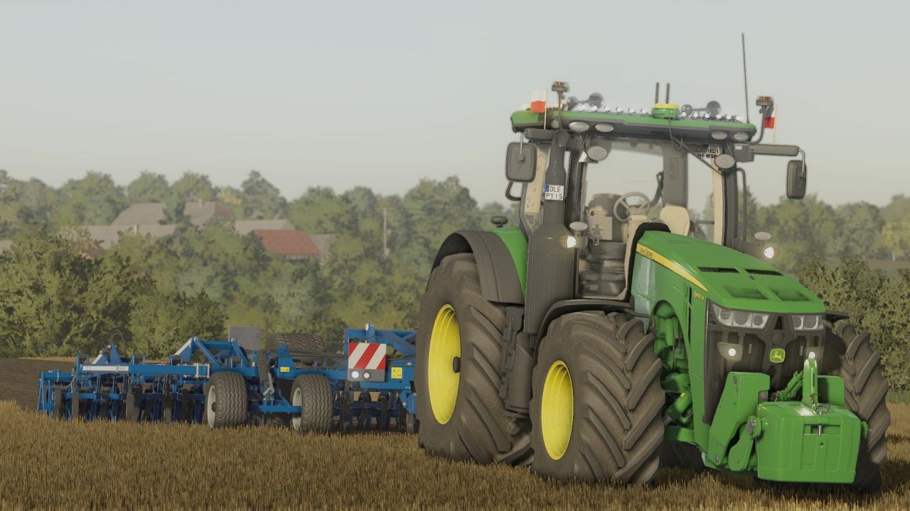 Tractor John Deere 8R 2014 Edit for Farming Simulator 22