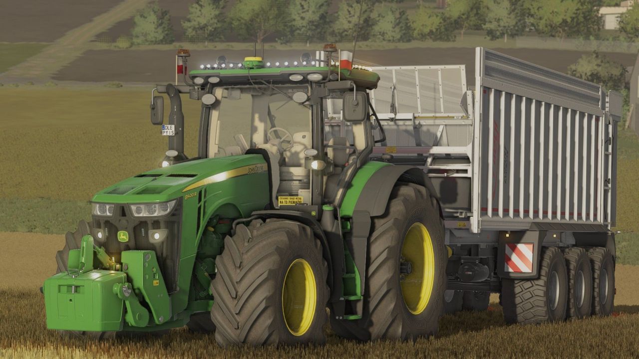 Tractor John Deere 8R 2014 Edit for Farming Simulator 22