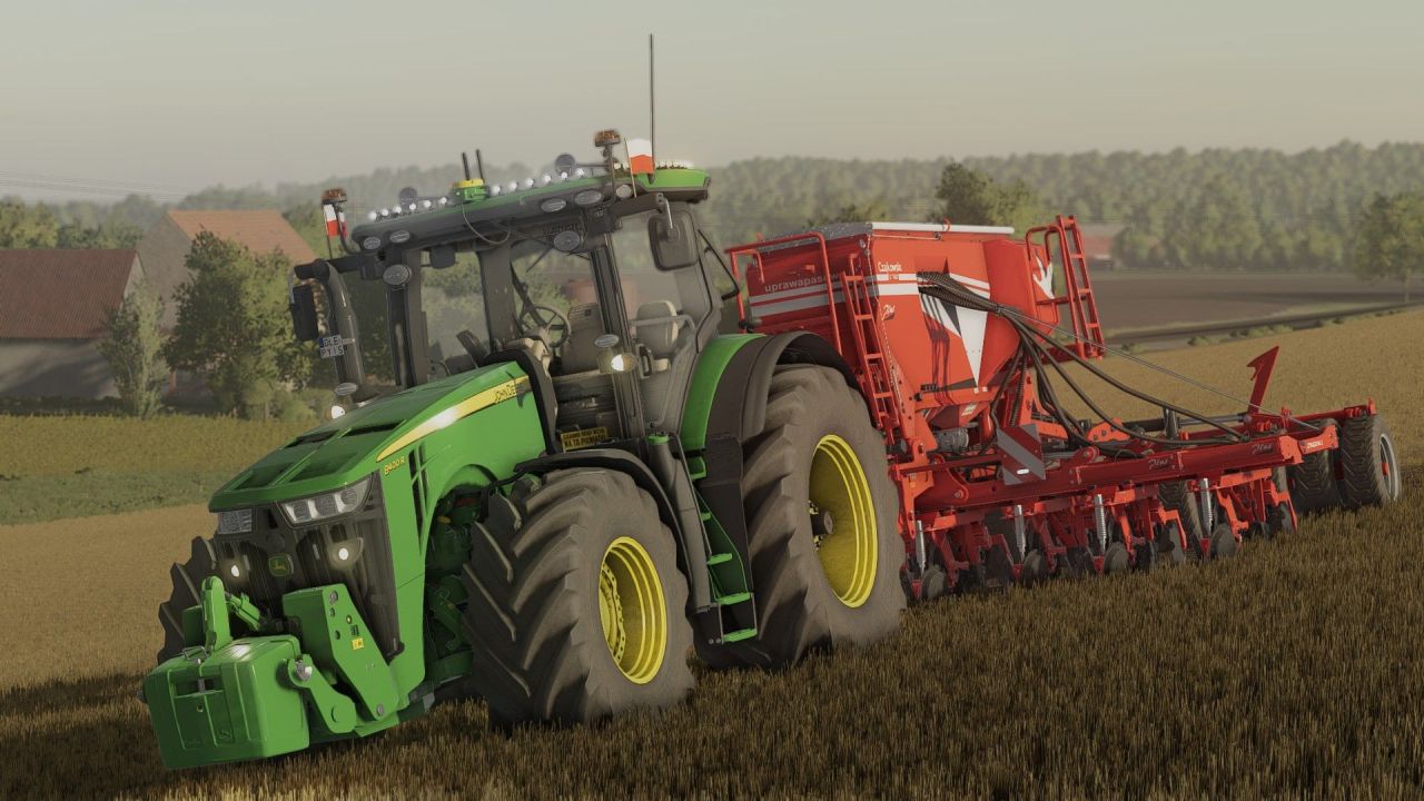 Tractor John Deere 8R 2014 Edit for Farming Simulator 22