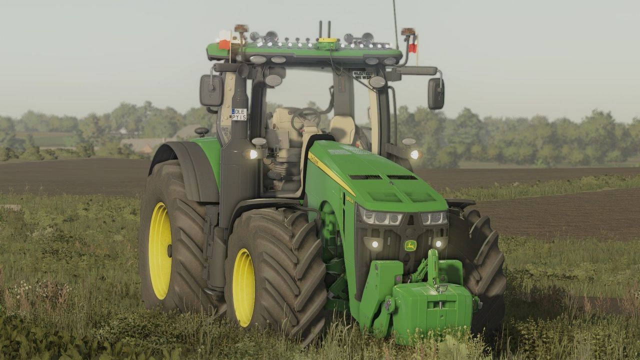 Tractor John Deere 8R 2014 Edit for Farming Simulator 22