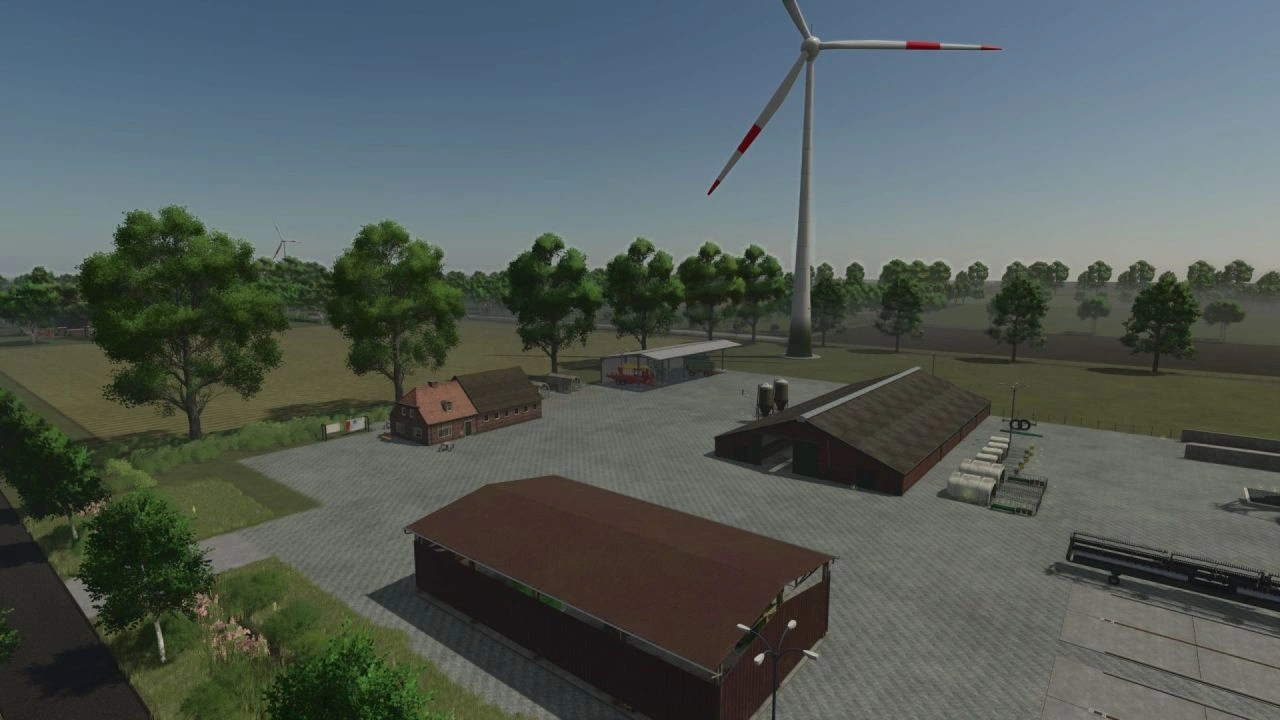 Карта Landschaftspolder для Farming Simulator 25