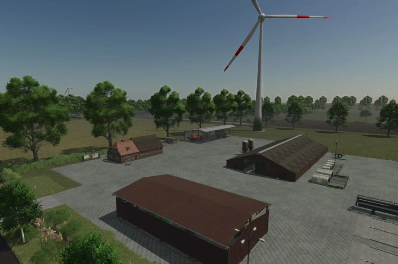 Карта Landschaftspolder для Farming Simulator 25