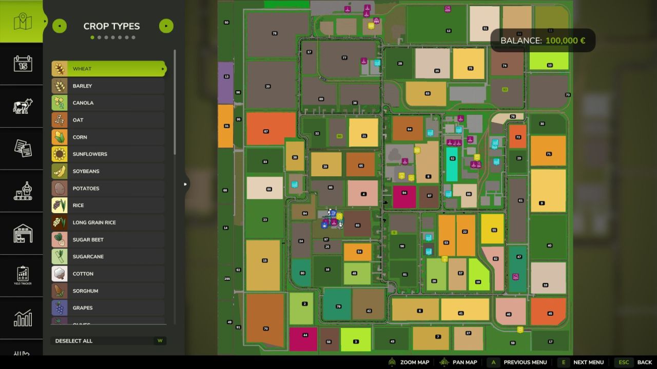 Карта Landschaftspolder для Farming Simulator 25