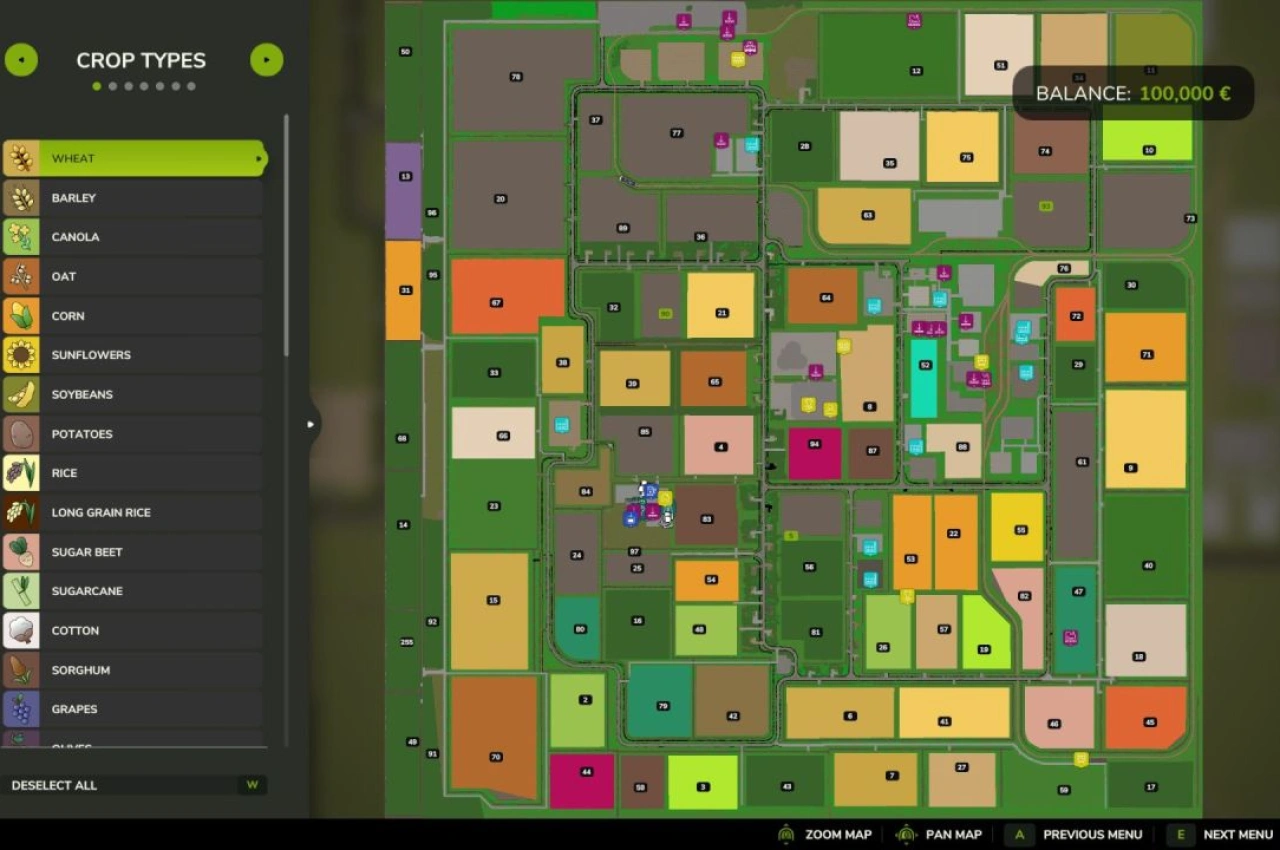 Карта Landschaftspolder для Farming Simulator 25