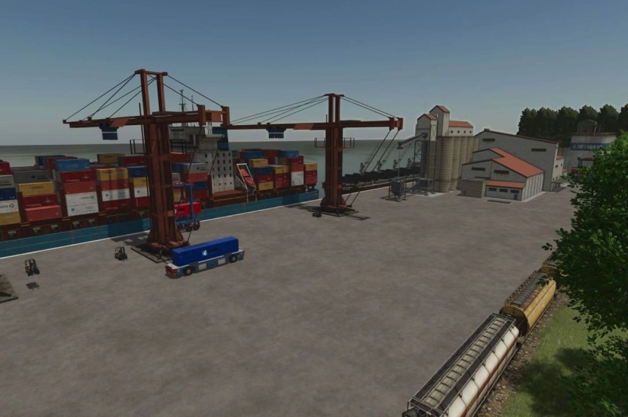 Карта Landschaftspolder для Farming Simulator 25