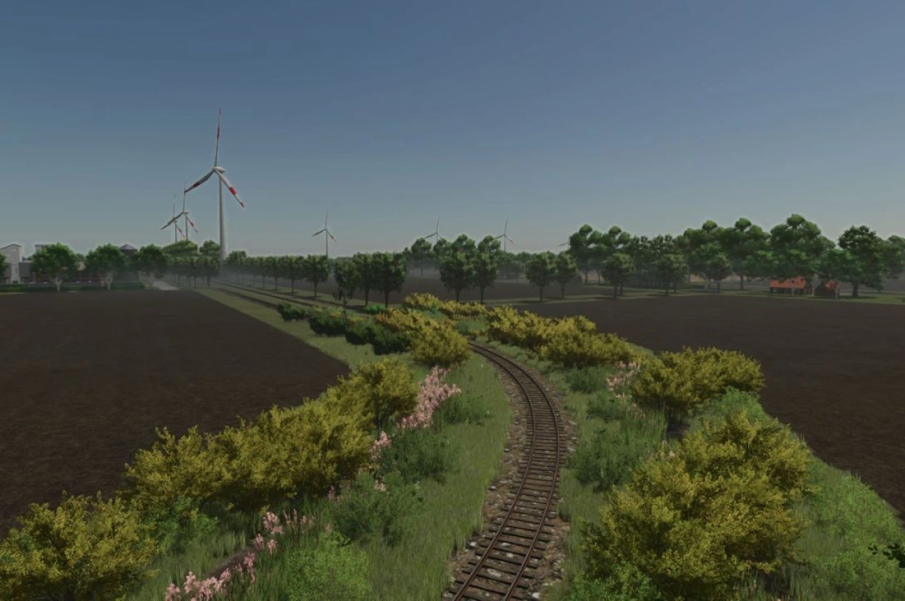 Карта Landschaftspolder для Farming Simulator 25