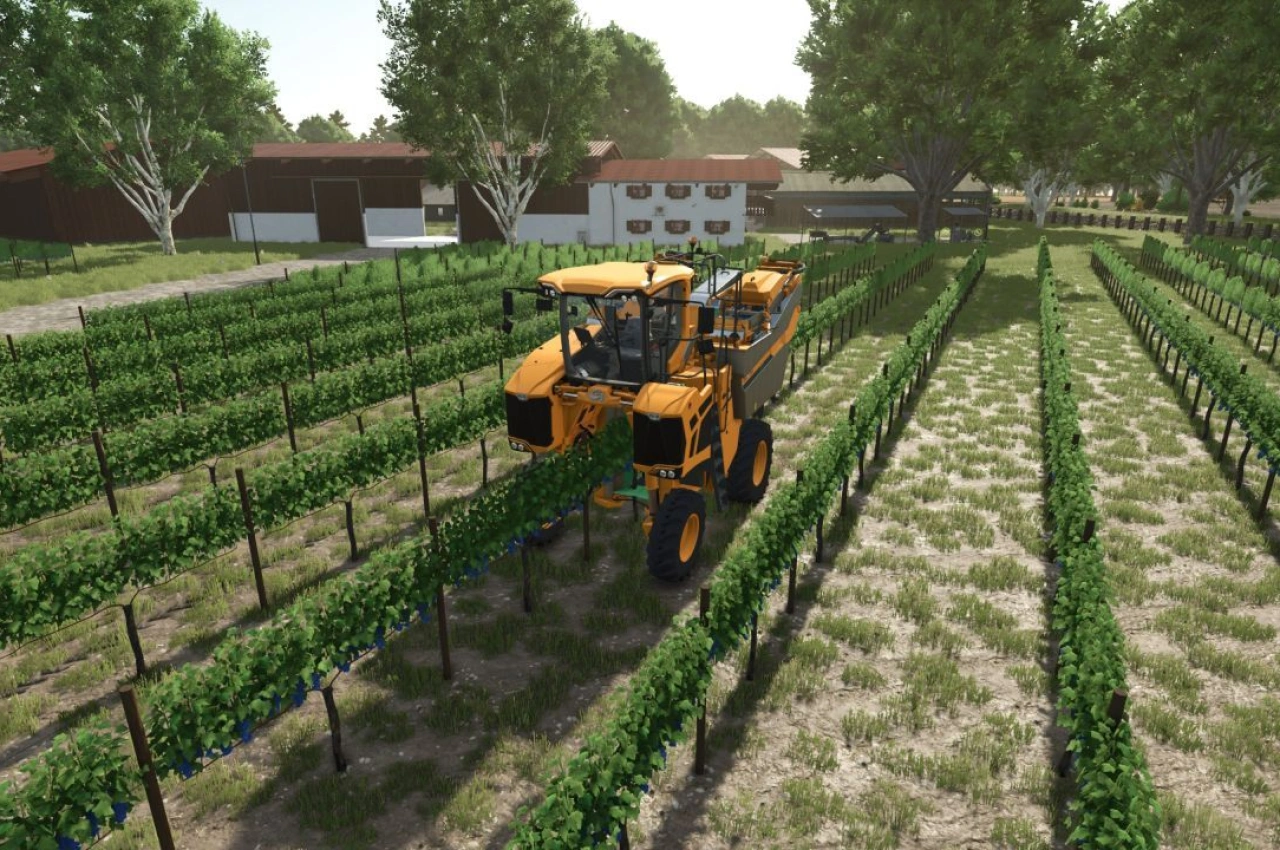 Інструменти для винограду та оливок для Farming Simulator 25