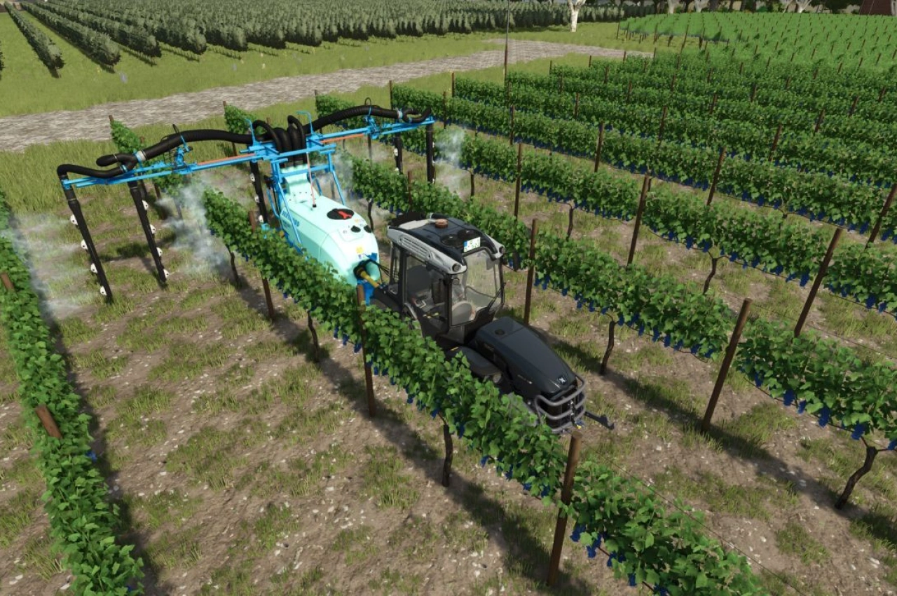 Інструменти для винограду та оливок для Farming Simulator 25