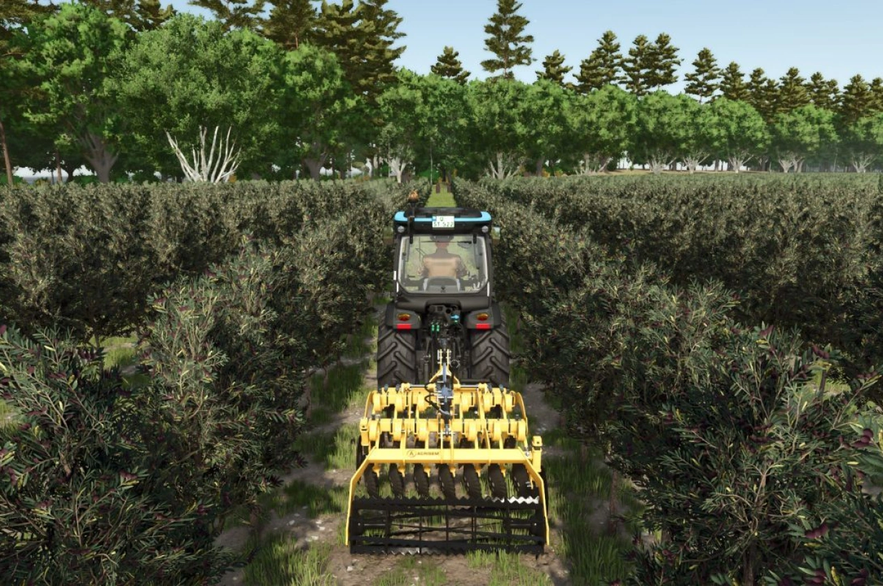 Інструменти для винограду та оливок для Farming Simulator 25