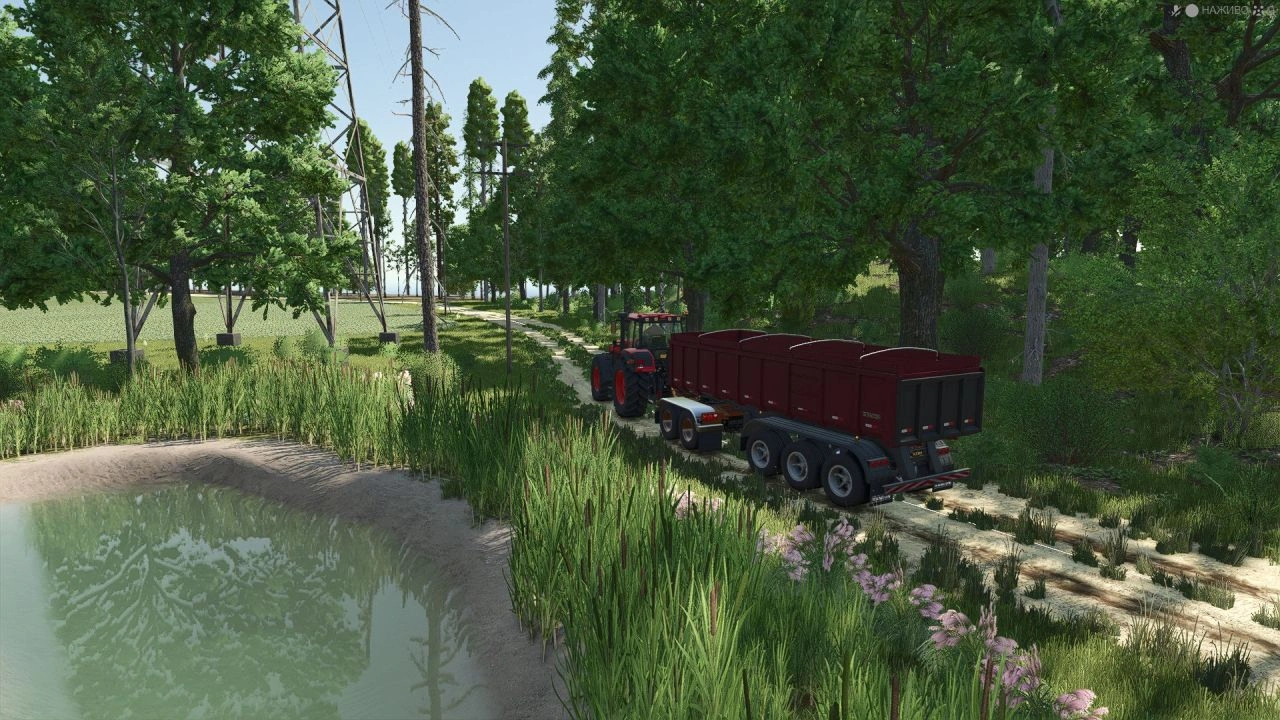 Карта Okolytsia для Farming Simulator 25