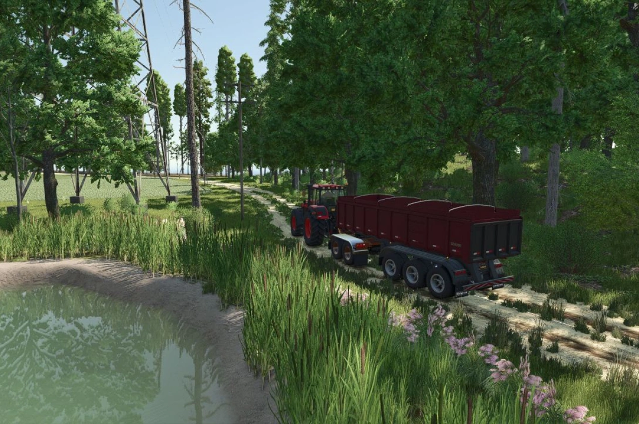 Карта Okolytsia для Farming Simulator 25