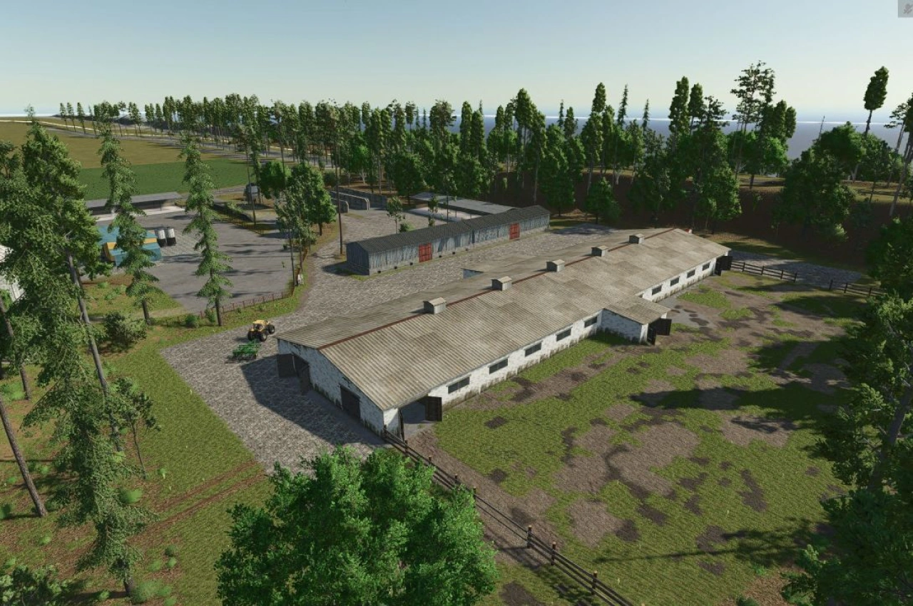 Карта Okolytsia для Farming Simulator 25