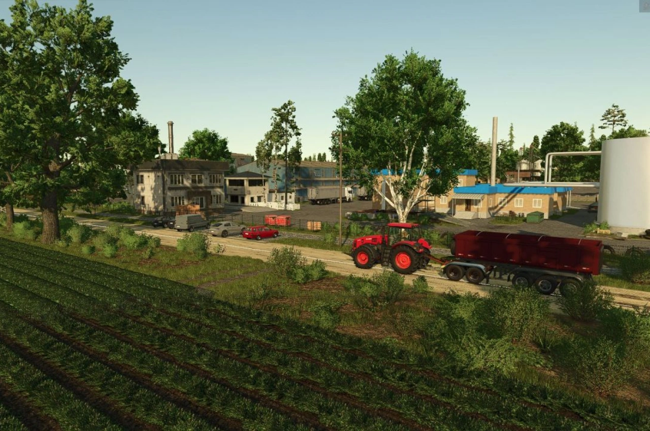 Карта Okolytsia для Farming Simulator 25