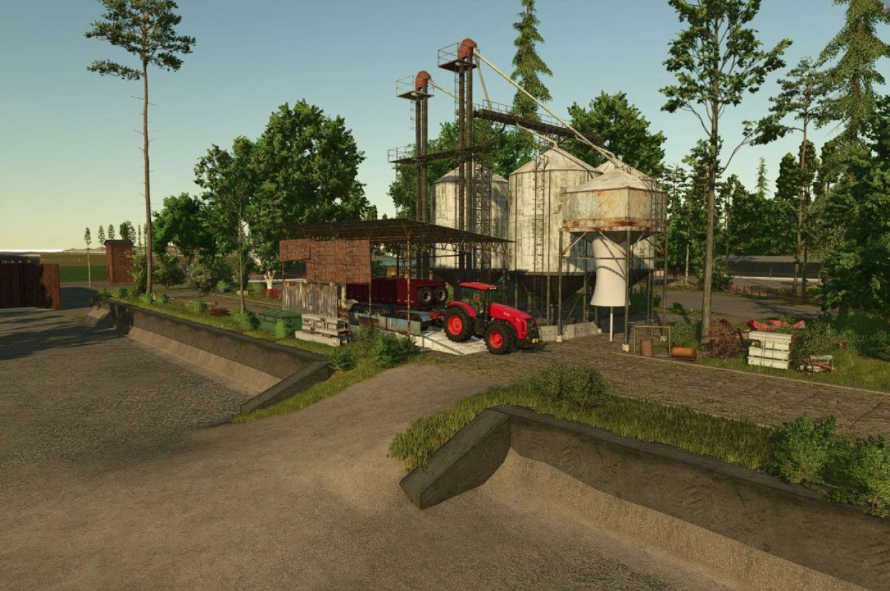 Карта Okolytsia для Farming Simulator 25