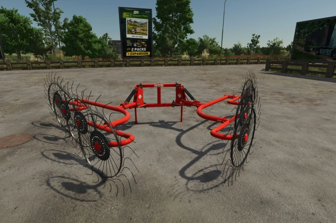 Граблі Satex для Farming Simulator 25