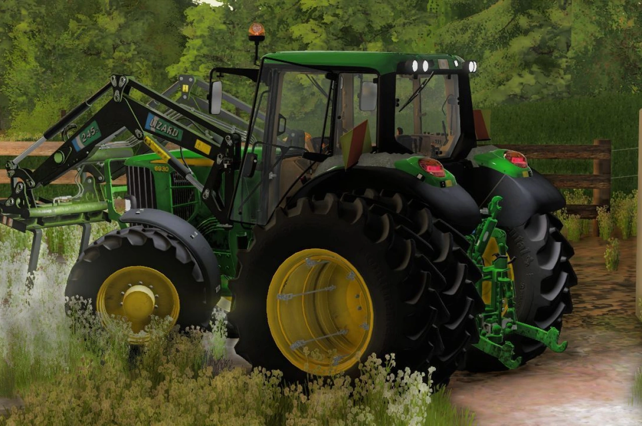 Трактор John Deere 6030 Series NZ Spec для Farming Simulator 25