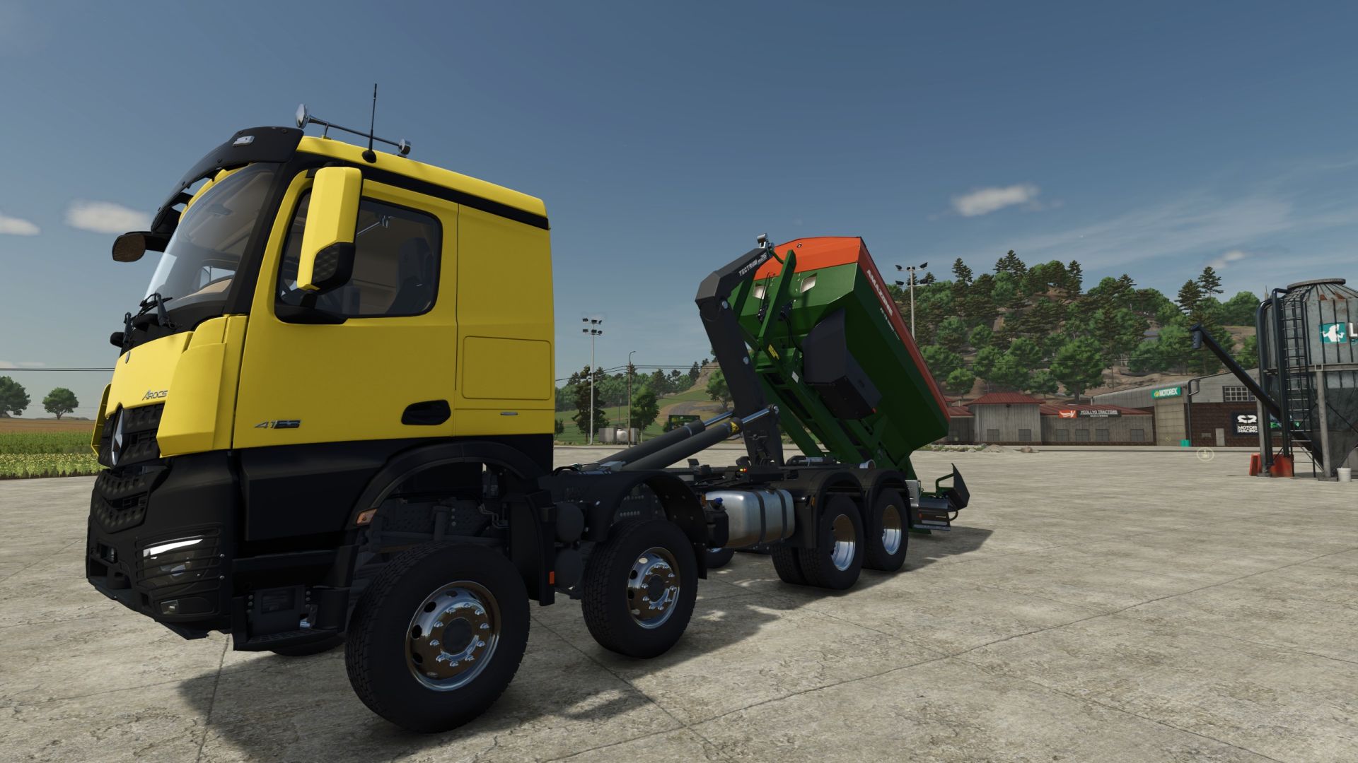 Мод Amazone ZG-TS 10001 Ampiroll/HKL для Farming Simulator 25