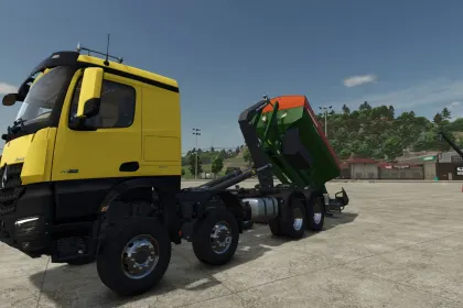 Мод Amazone ZG-TS 10001 Ampiroll/HKL для Farming Simulator 25