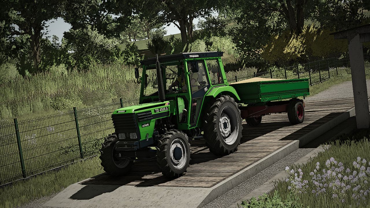 Трактор Torpedo 4506 для Farming Simulator 25