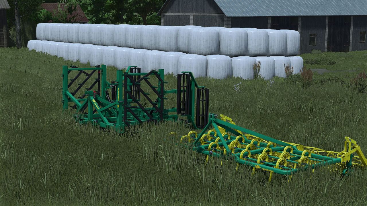 Культиватор Agromerkur 3m для Farming Simulator 25