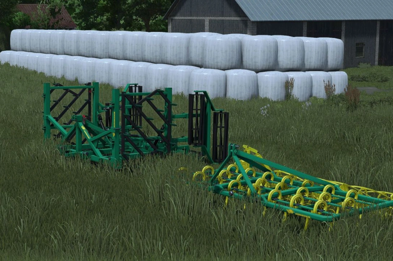 Культиватор Agromerkur 3m для Farming Simulator 25