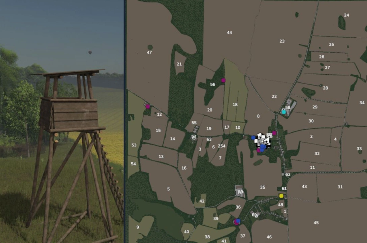 Карта Wollschow 25 для Farming Simulator 25