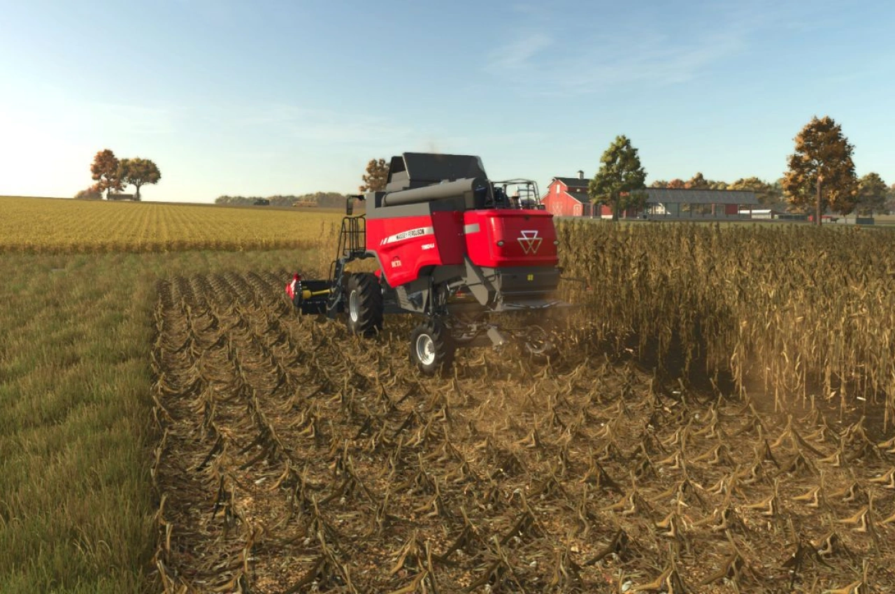 Карта Роллінг Фарmlands Мічиган для Farming Simulator 25