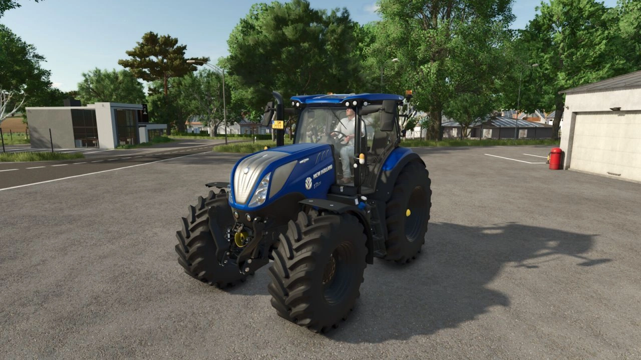Трактор New Holland T7 SWB для Farming Simulator 25