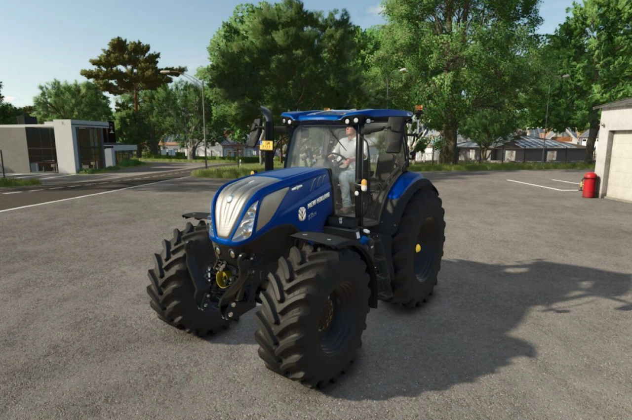 Трактор New Holland T7 SWB для Farming Simulator 25