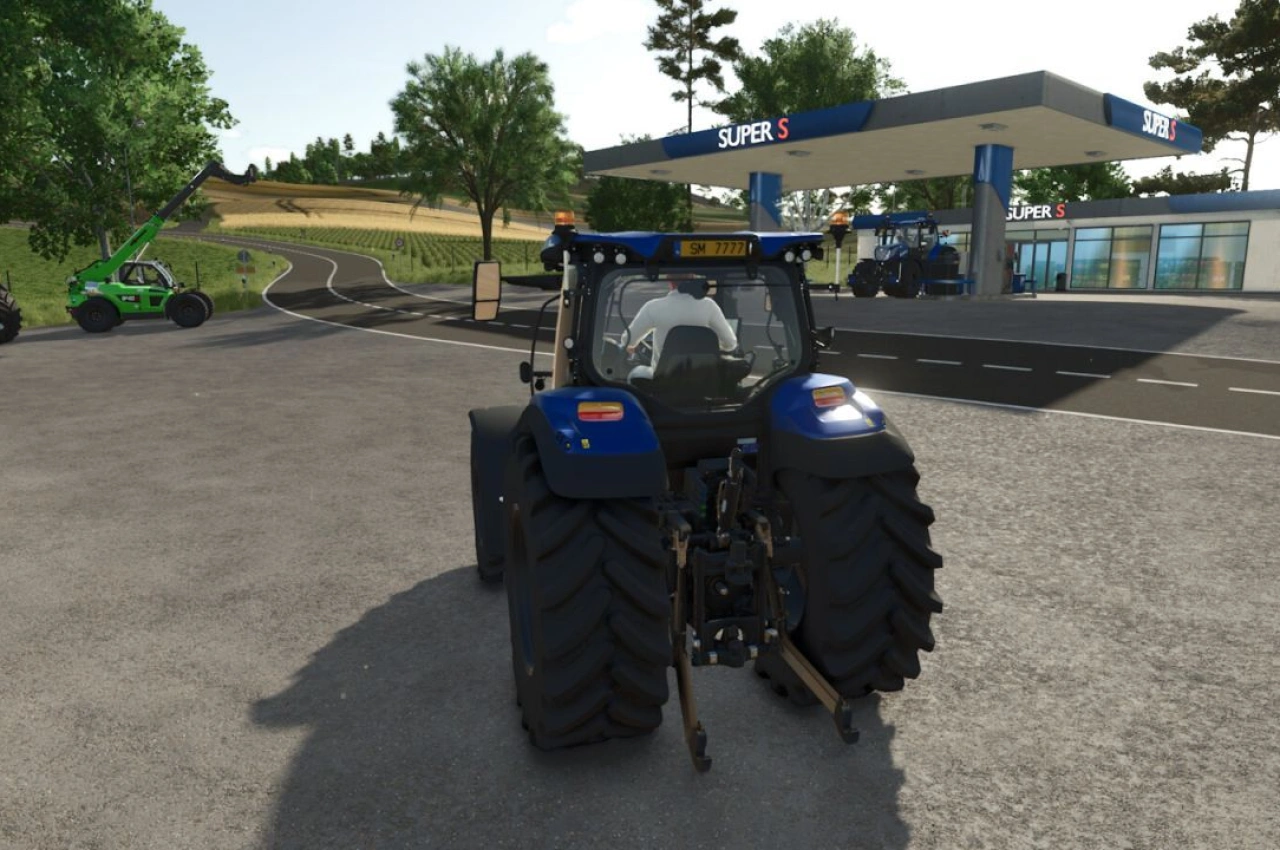 Трактор New Holland T7 SWB для Farming Simulator 25