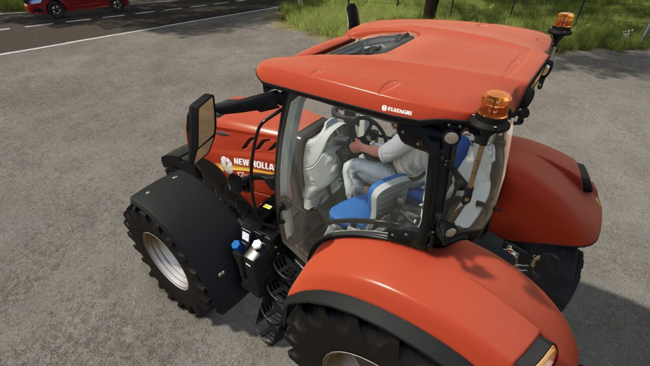 Traktor New Holland T7 SWB do Farming Simulator 25