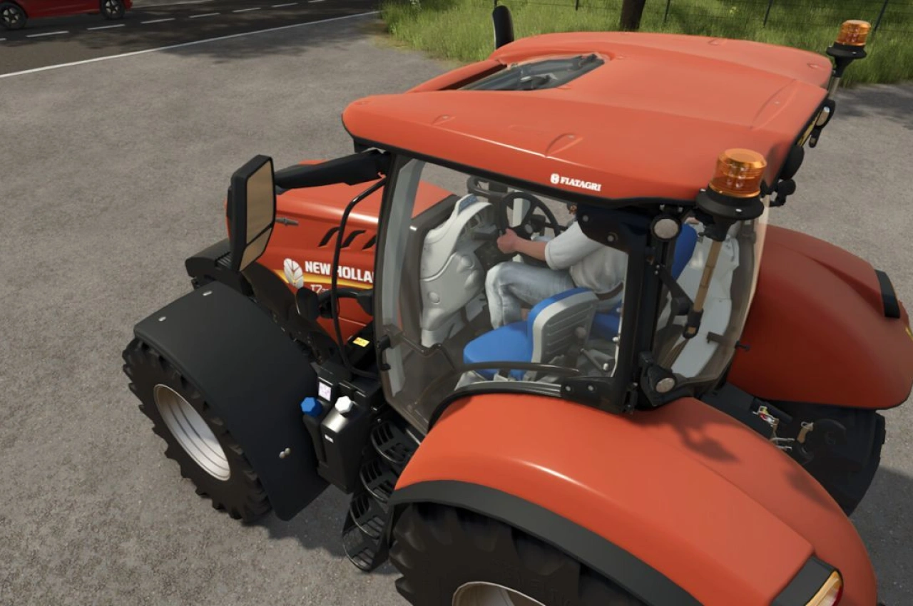 Трактор New Holland T7 SWB для Farming Simulator 25