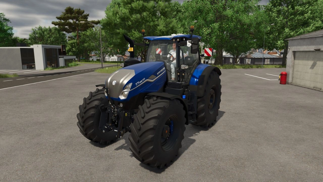 Трактор New Holland T7 XD для Farming Simulator 25