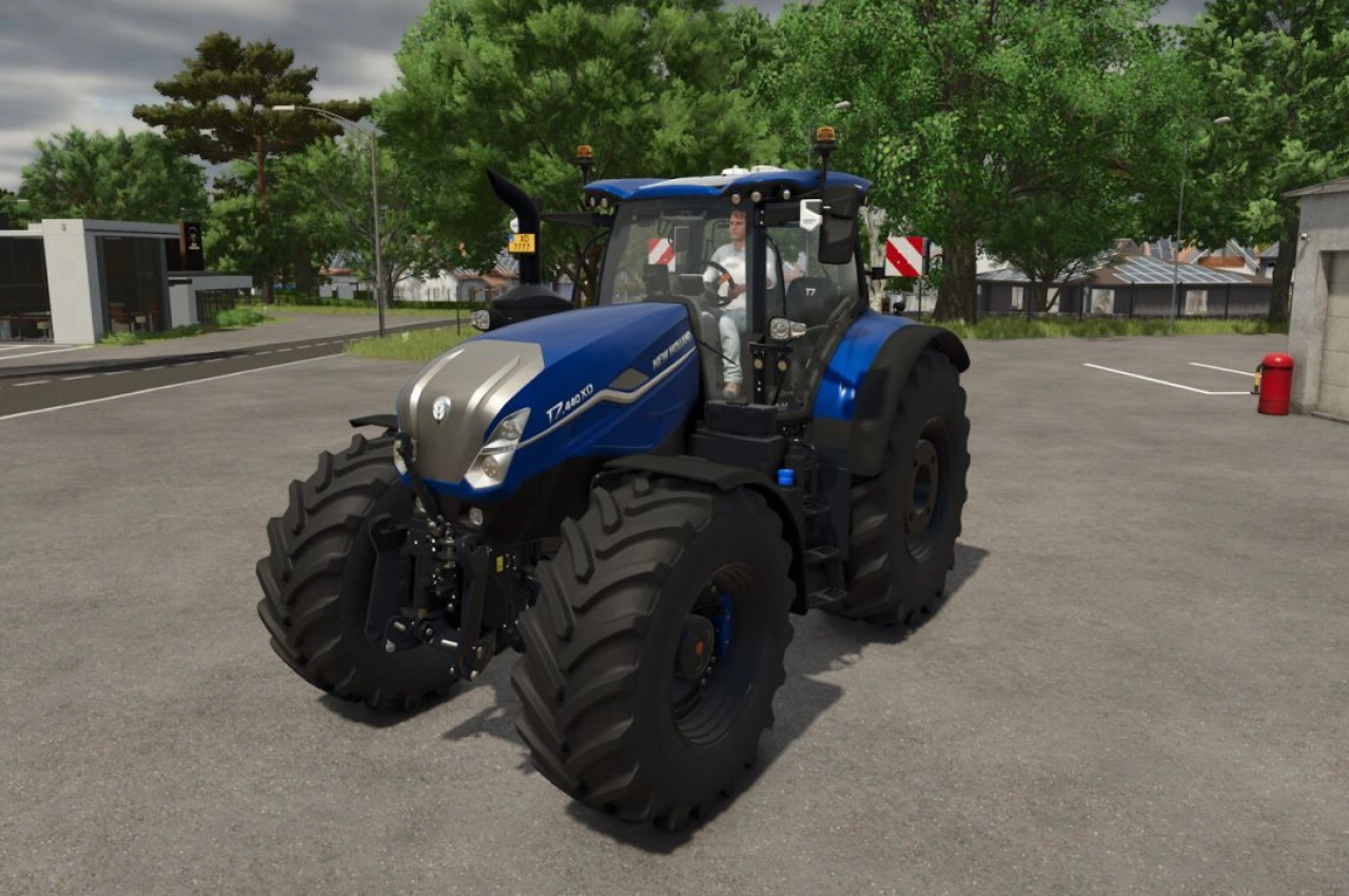 Трактор New Holland T7 XD для Farming Simulator 25