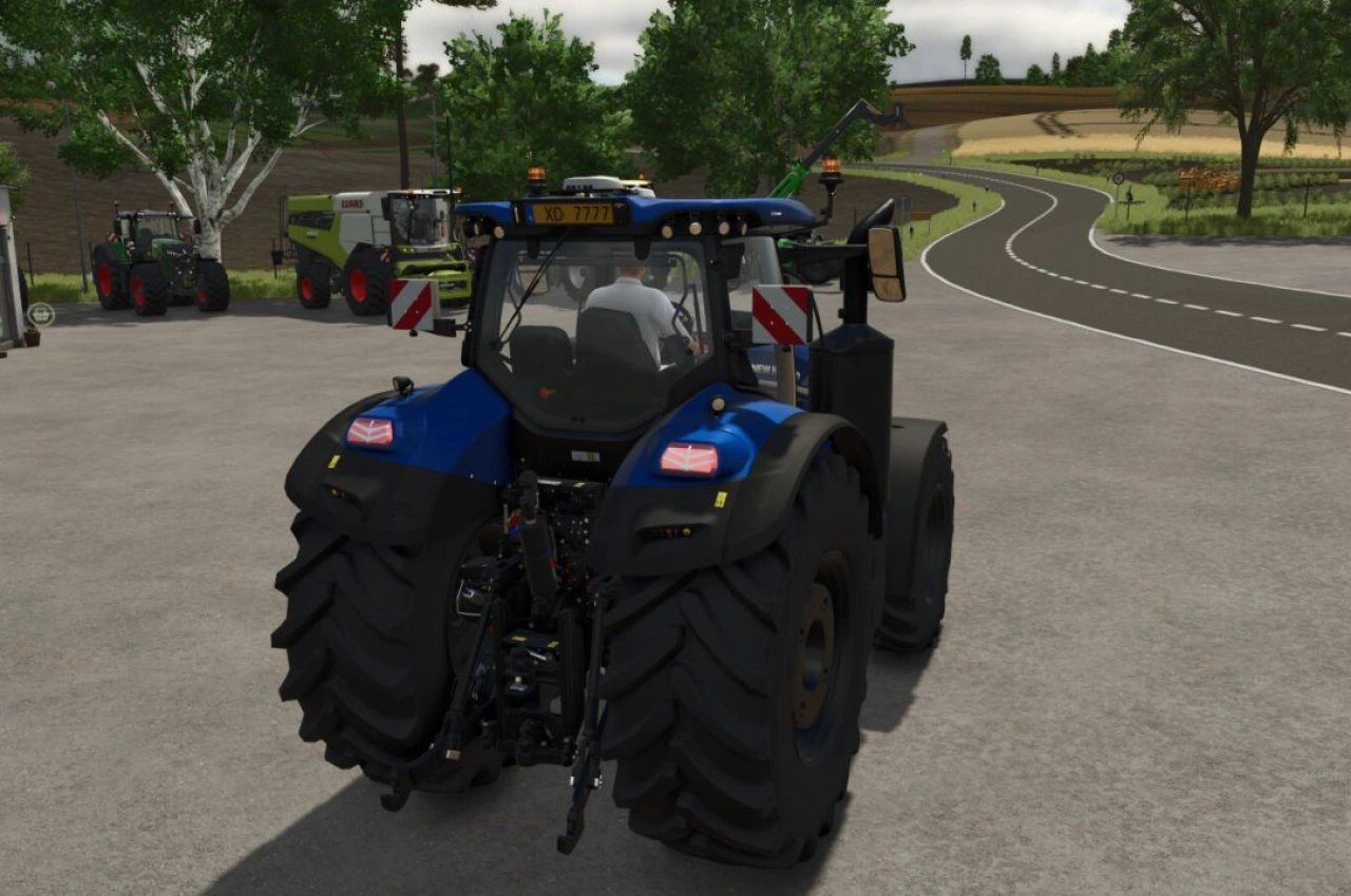 Трактор New Holland T7 XD для Farming Simulator 25