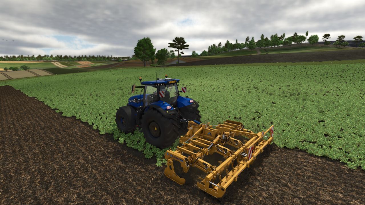 Traktor New Holland T7 XD do Farming Simulator 25
