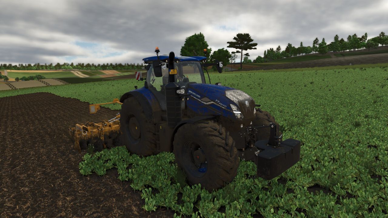 Traktor New Holland T7 XD do Farming Simulator 25
