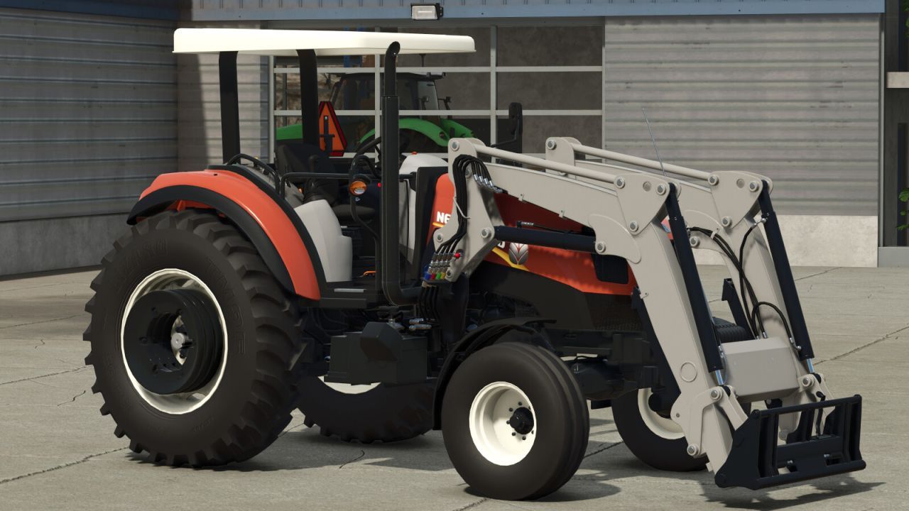 Трактор New Holland T6110 з навантажувачем 665TL для Farming Simulator 25