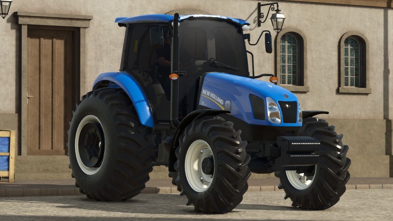 Трактор New Holland T6110 з навантажувачем 665TL для Farming Simulator 25