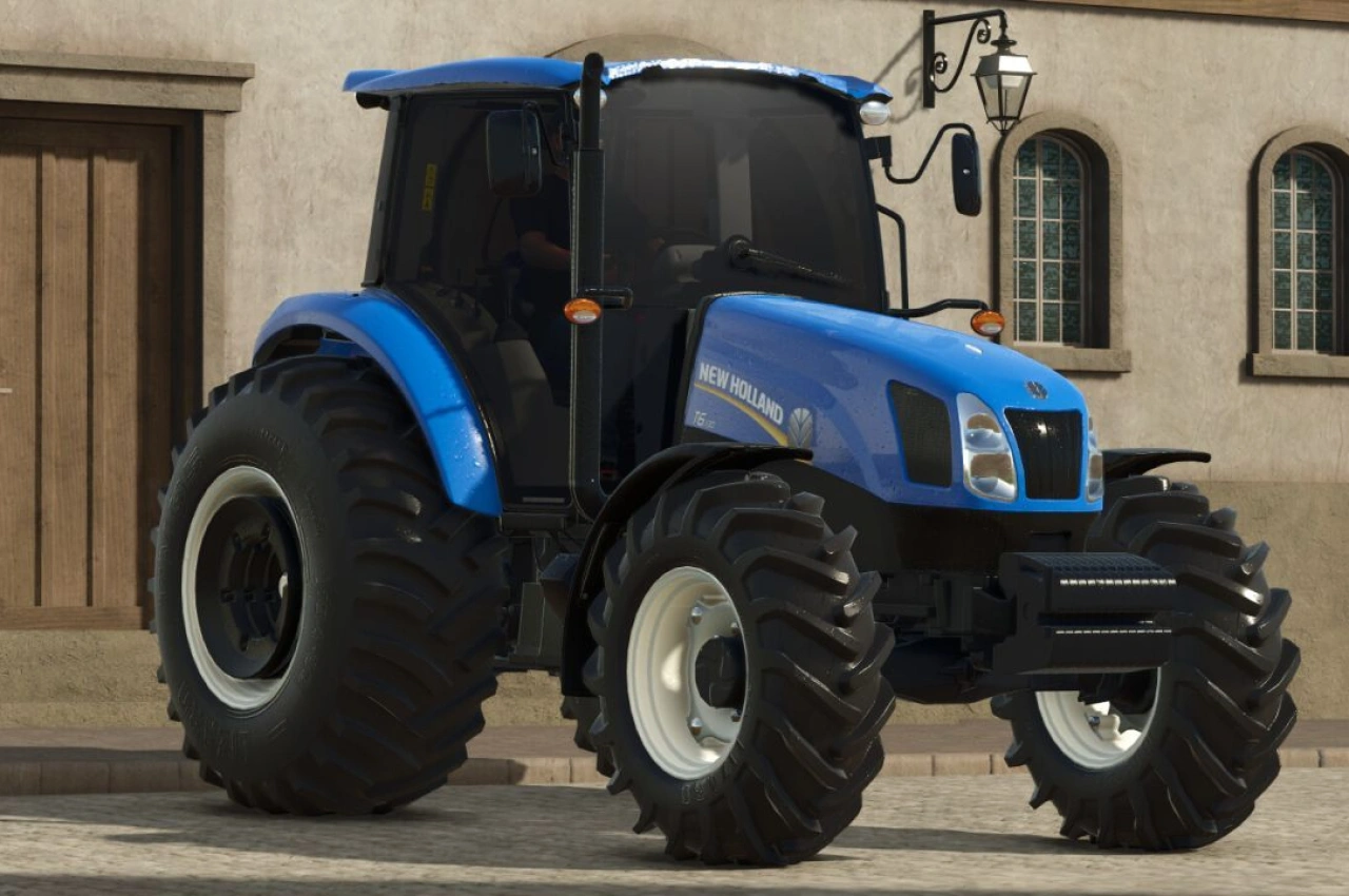 Трактор New Holland T6110 з навантажувачем 665TL для Farming Simulator 25